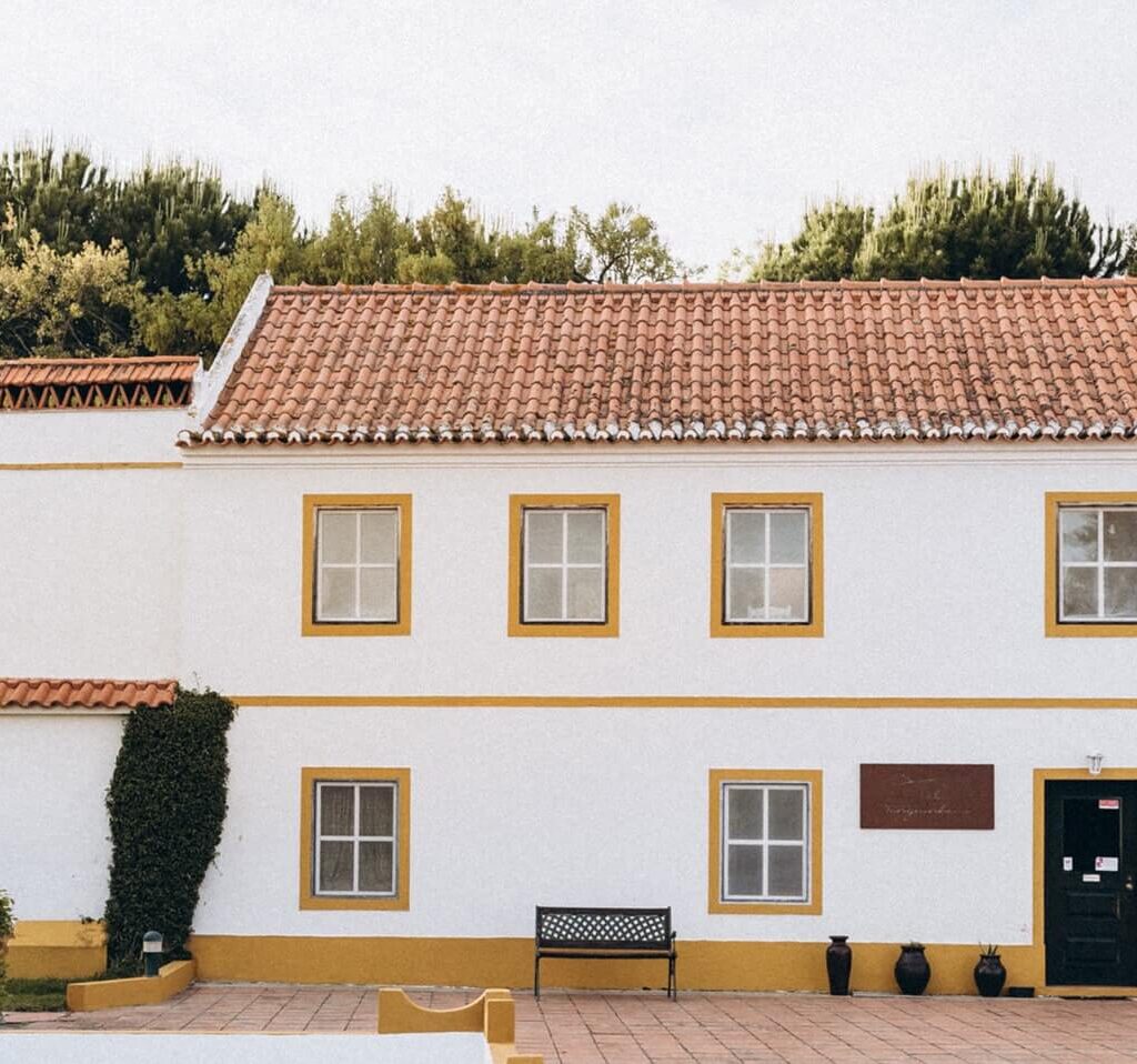 A casa principal da herdade da sanguinheira